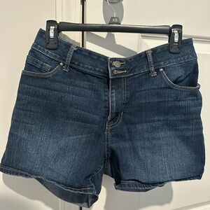 Apt. 9 Dark Blue Jean Shorts